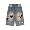 CREATION OF MAN DENIM JORTS