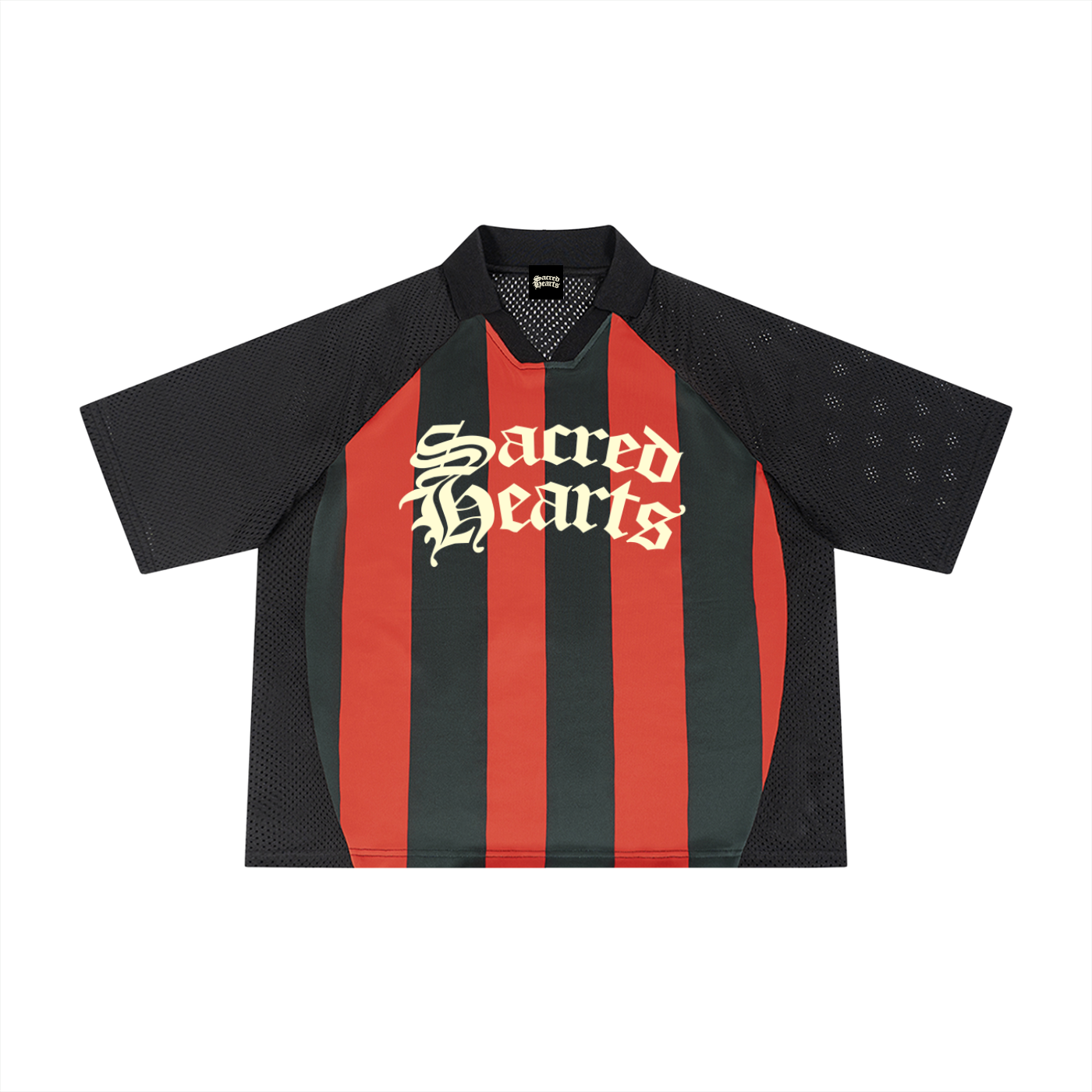 SH STRIPED JERSEY BLACK