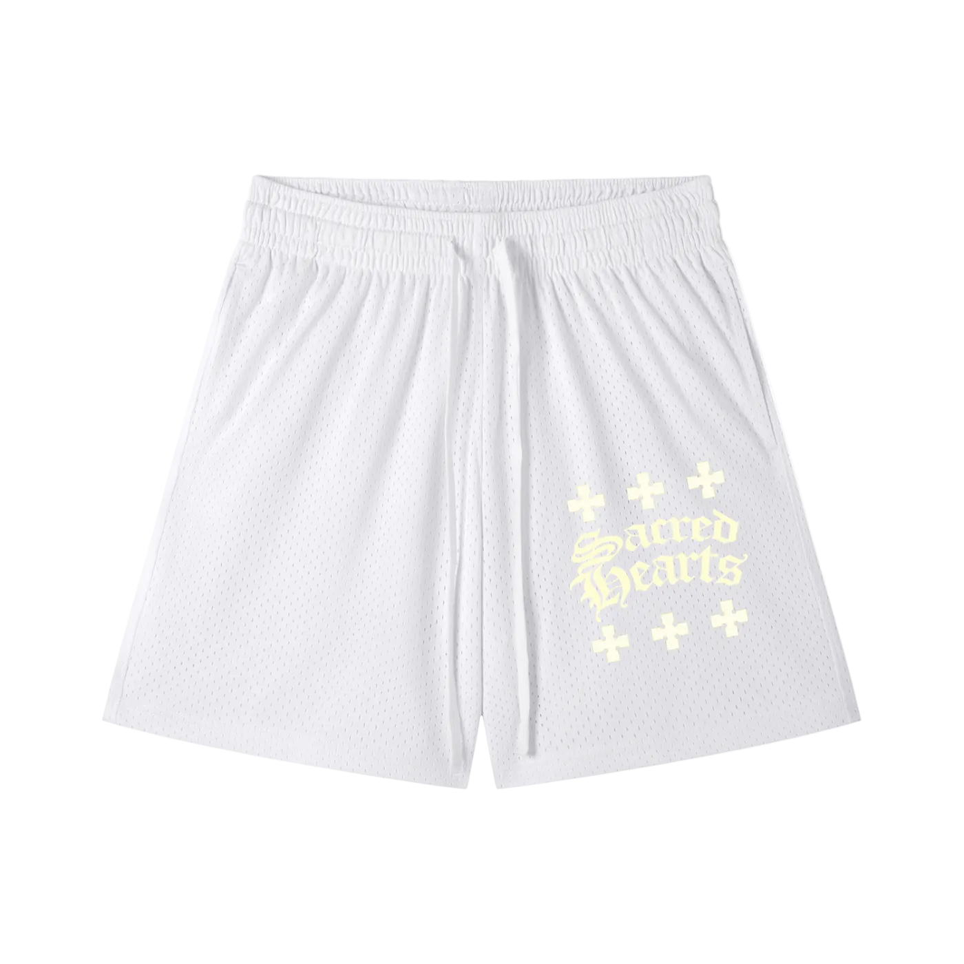 SACRED HEARTS MESH SHORTS