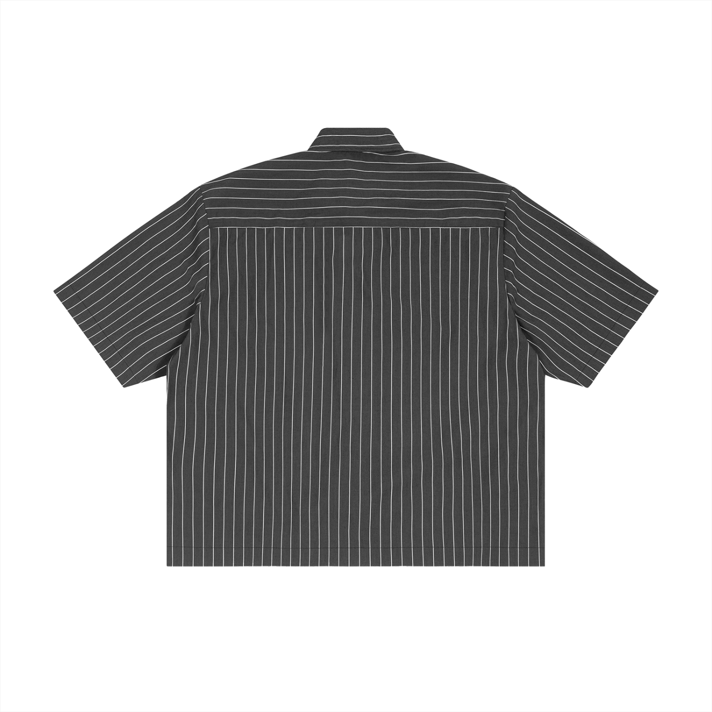SH STRIPED BOXY BUTTON-UP