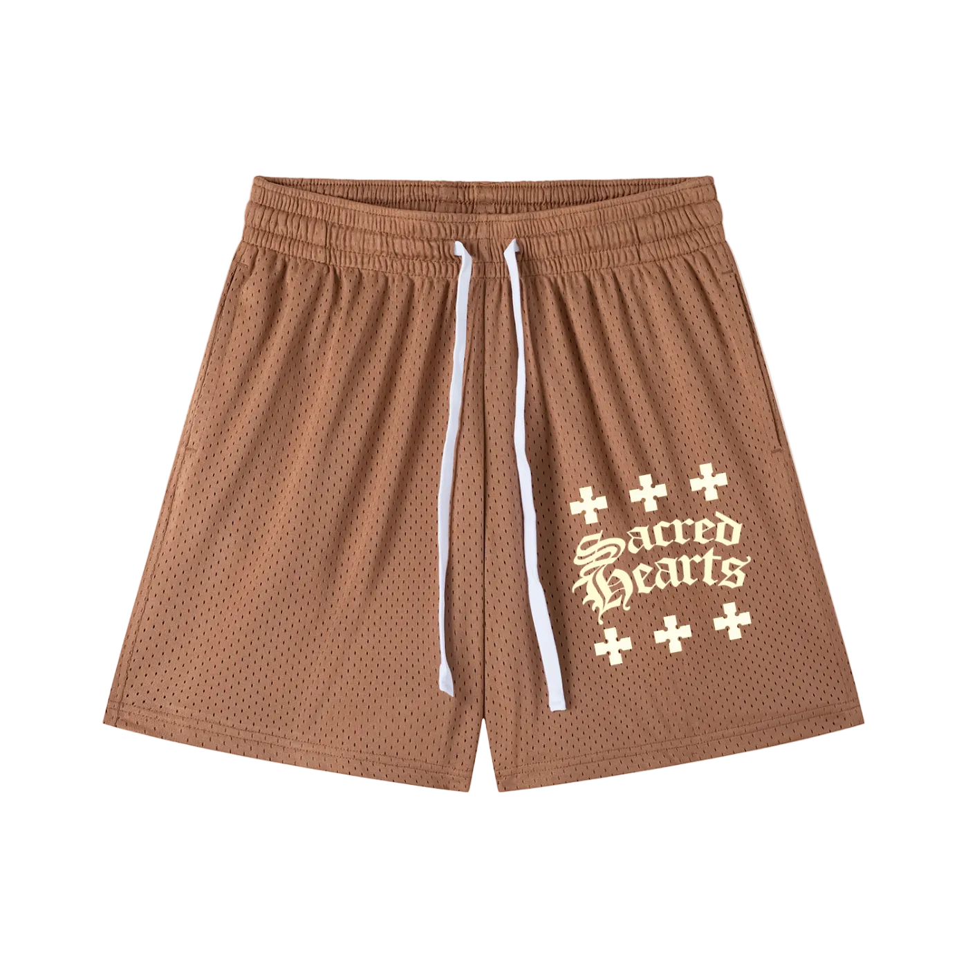 SACRED HEARTS MESH SHORTS