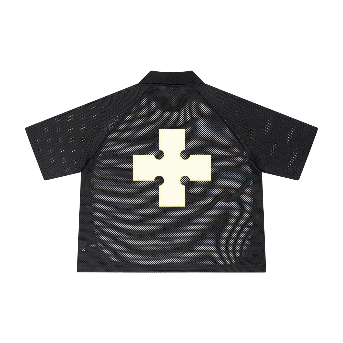 SH STRIPED JERSEY BLACK