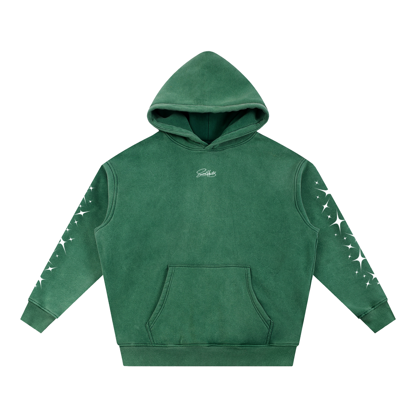 SNOW WASH STAR HOODIE