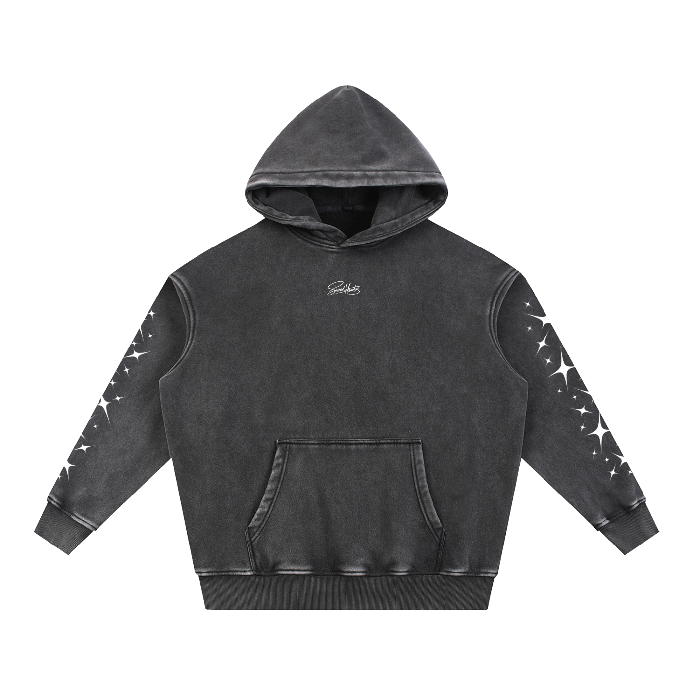 SNOW WASH STAR HOODIE