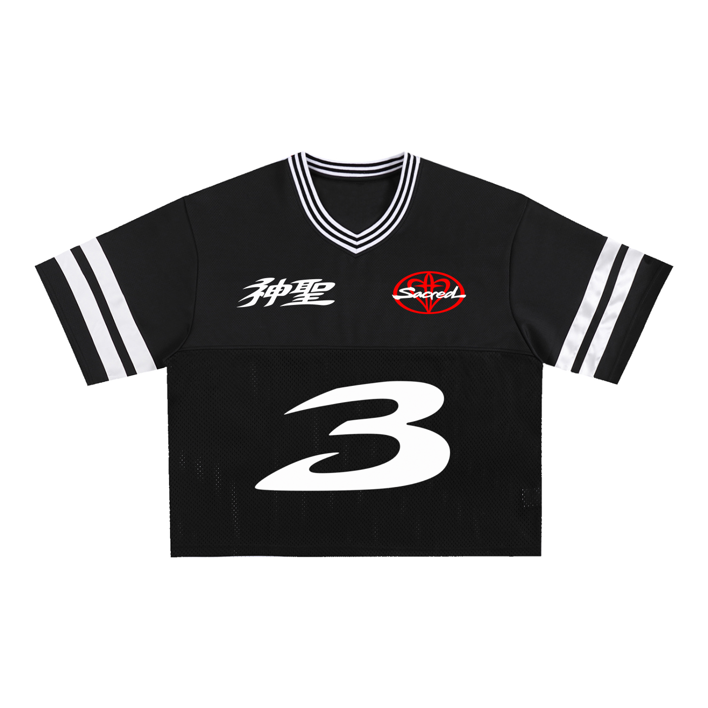 SH RACING MESH TEE (WHITE)