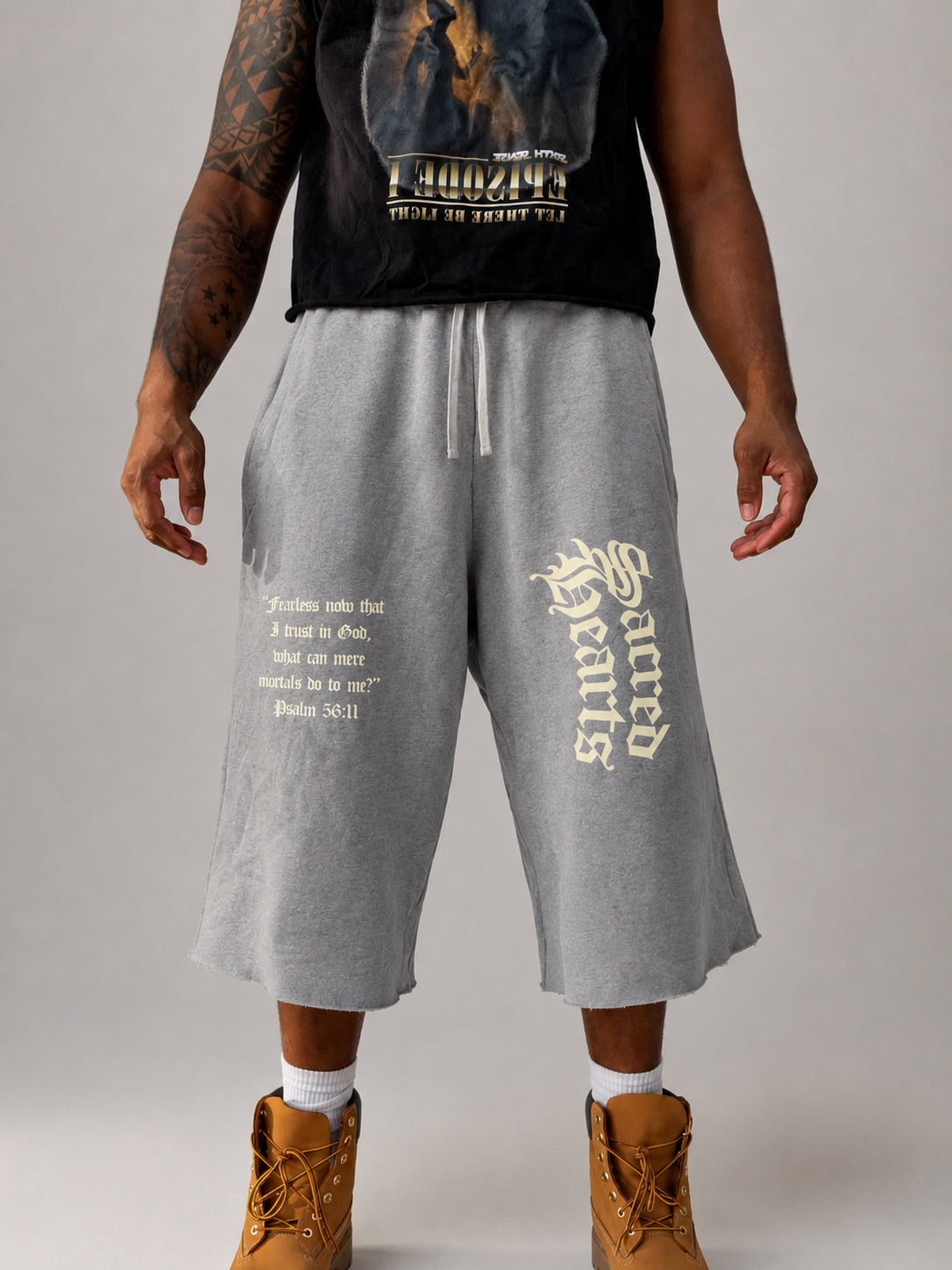 PSALM 56:11 3/4 SHORTS