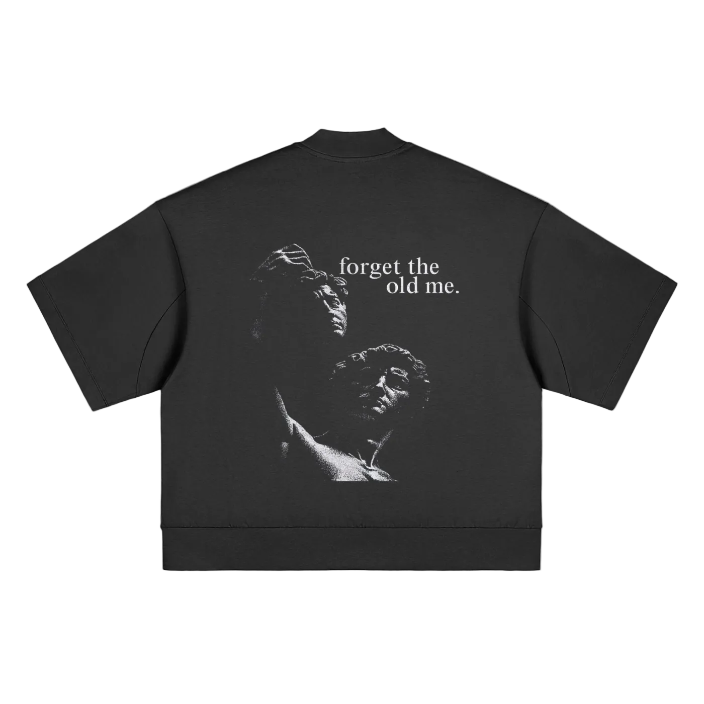 Heavyweight Oversized Mock Neck T-shirt