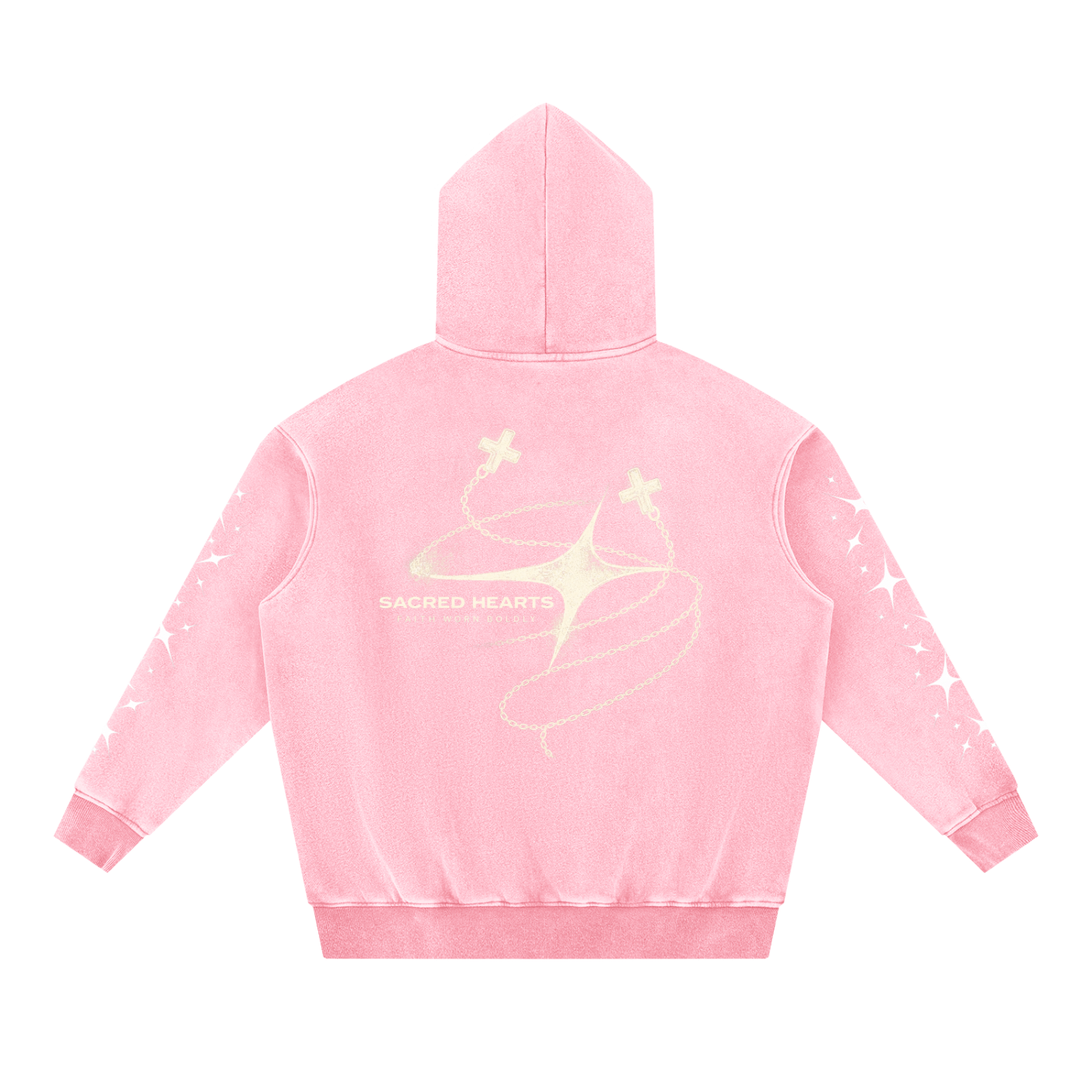 SNOW WASH STAR HOODIE