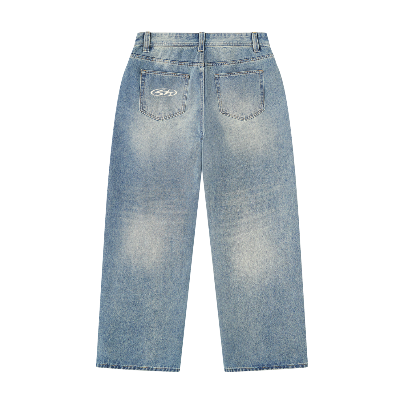 VINTAGE WASH BAGGY JEANS
