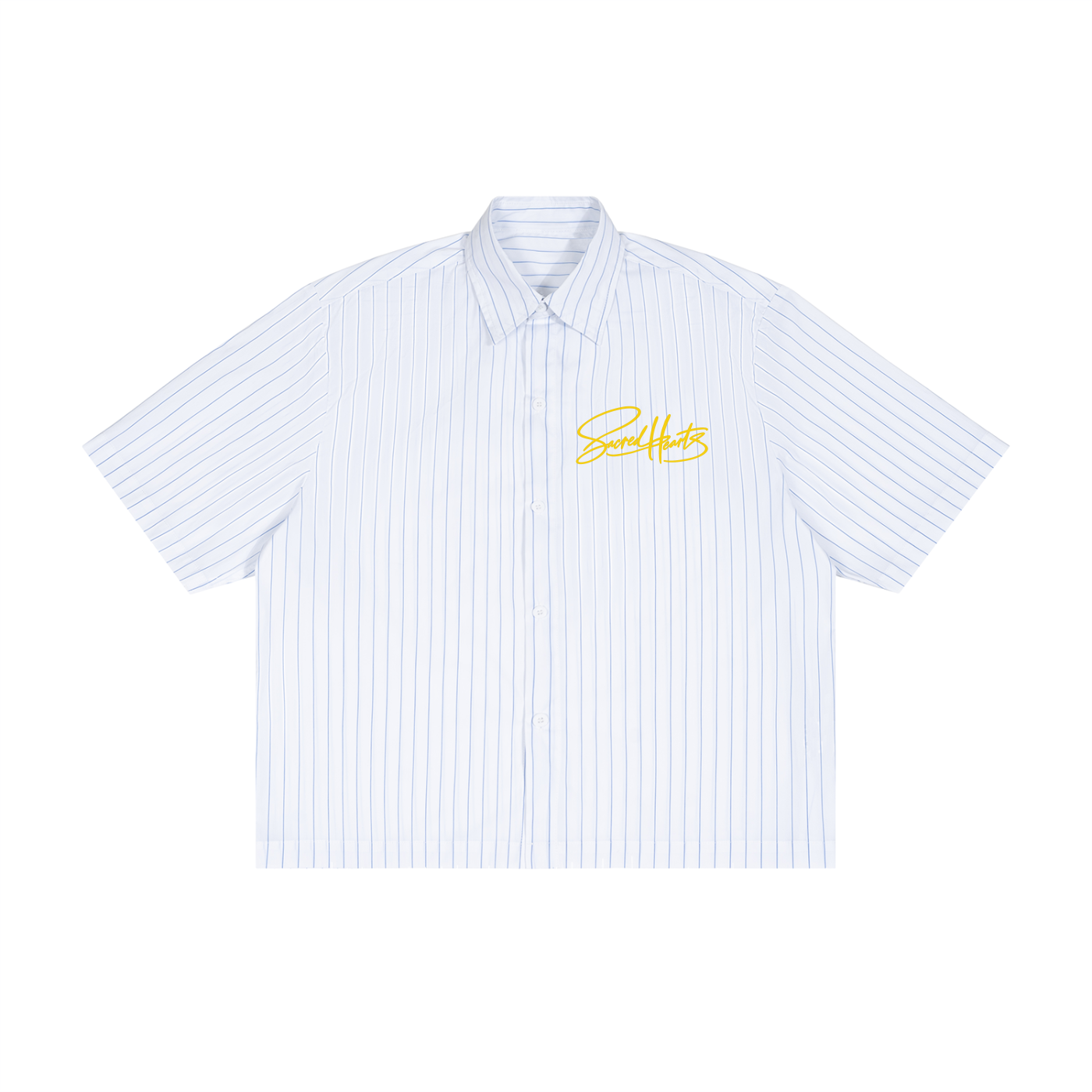 SH STRIPED BOXY BUTTON-UP