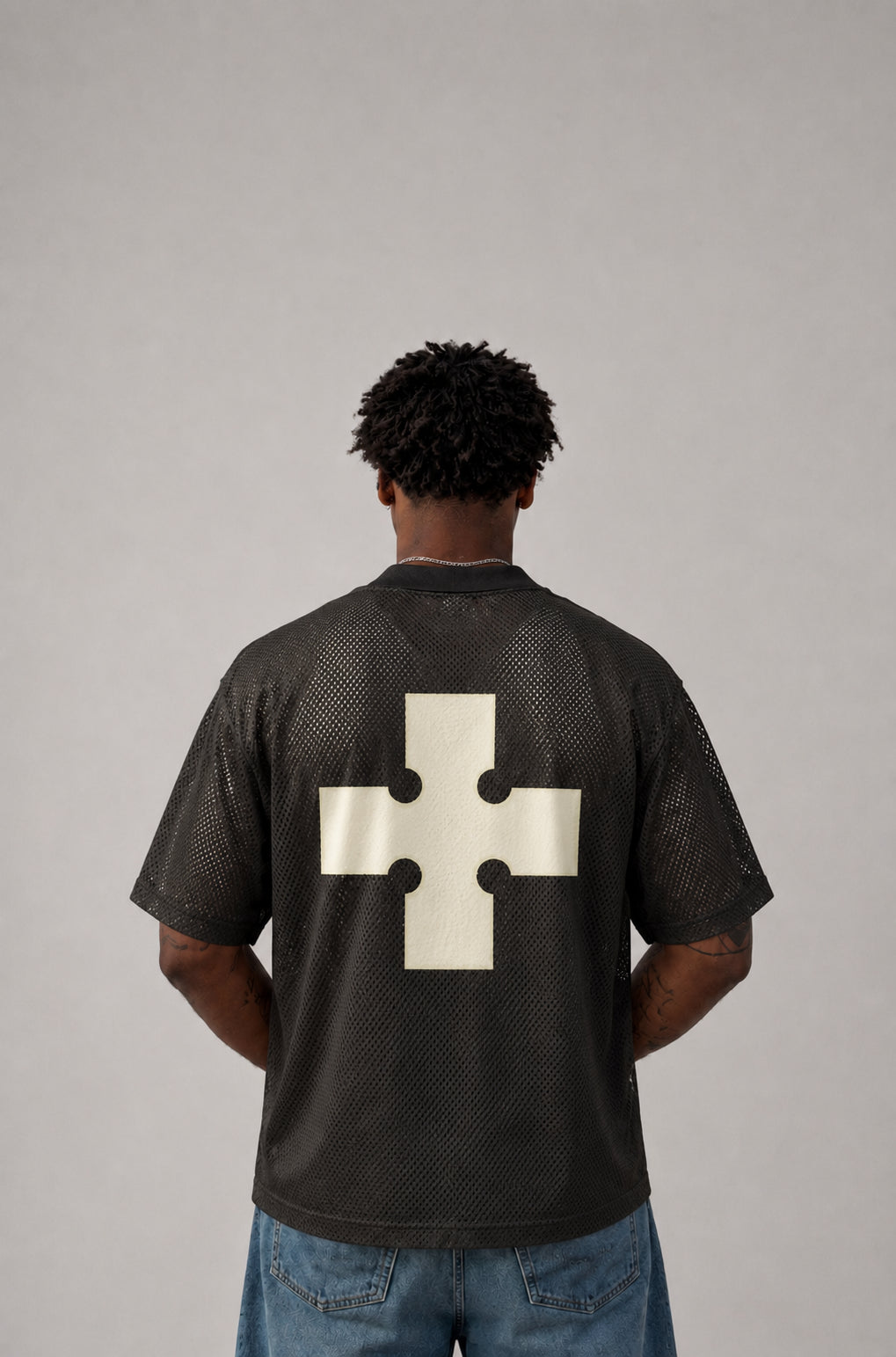 SH STRIPPED JERSEY COFFEE