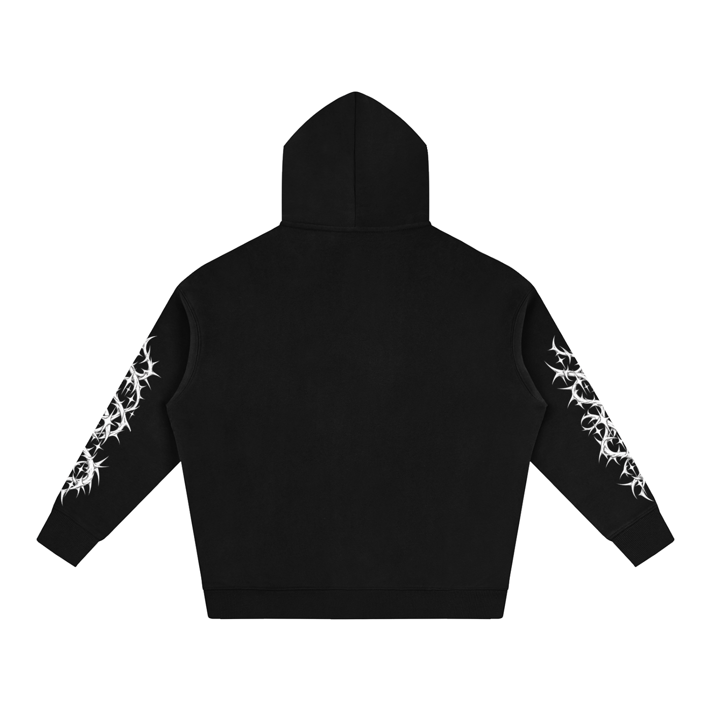 THORNED SLEEVE HOODIE