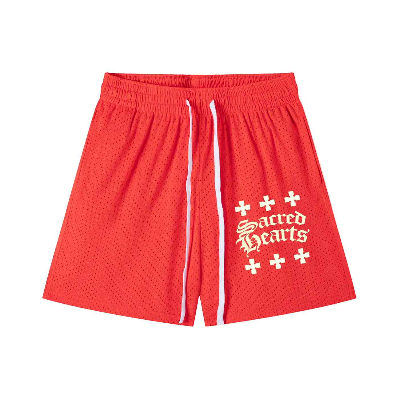 SACRED HEARTS MESH SHORTS