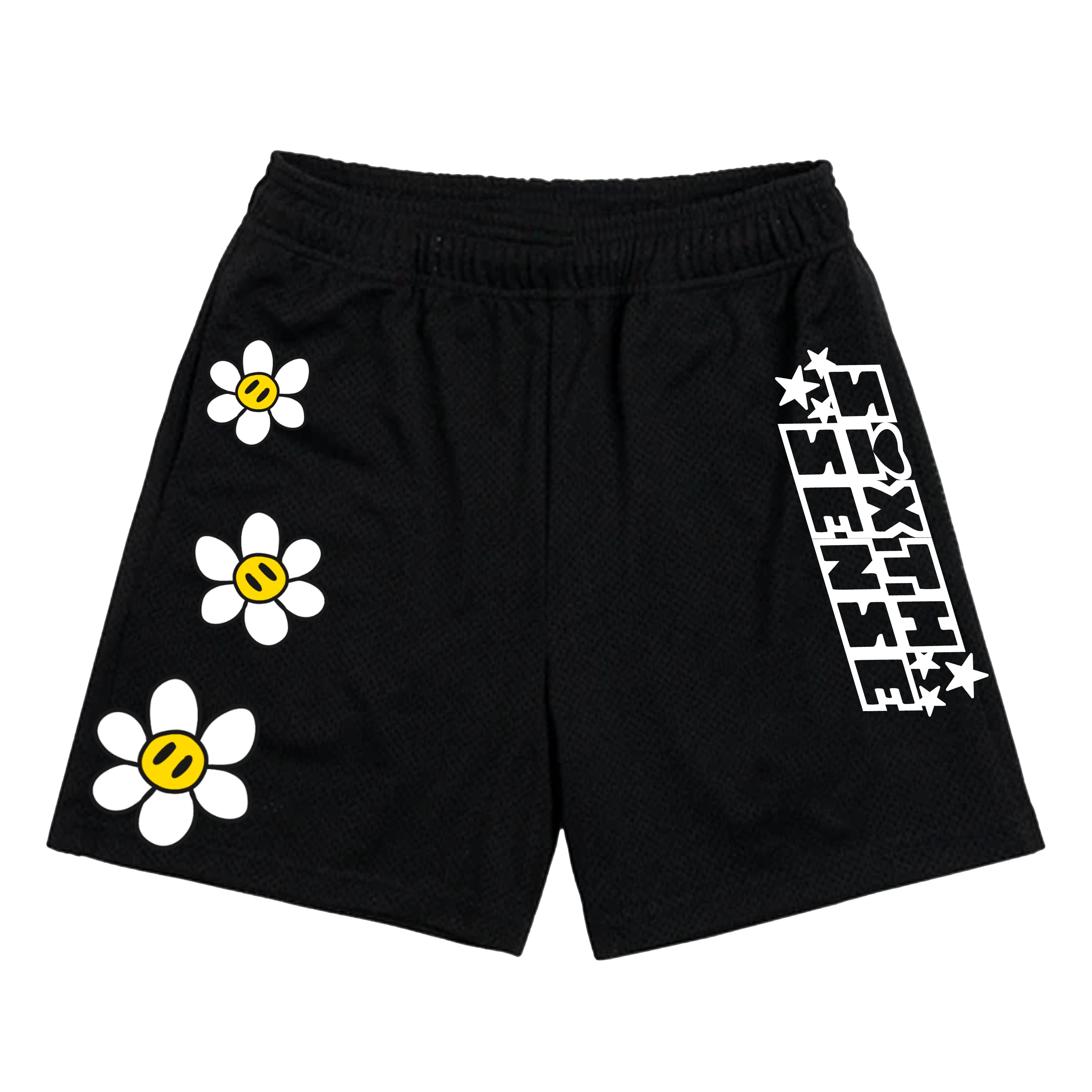 SS flower Mesh shorts